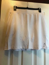 Nwt Ladies Bermuda Sands Bright White Pull On Knit Addie Golf Skort - Size M - £26.37 GBP