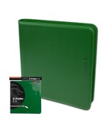 6 BCW Z-Folio 12-Pocket LX Album - Green - £96.72 GBP