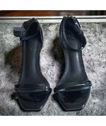 Saint Laurent Black Patent Opyum Ankle Strap Sandals. good used conditio... - £470.46 GBP