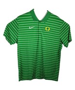 Oregon DUCKS Football TEAM ISSUED Nike COLLAR SHIRT Polo Mens Large Gree... - £43.23 GBP