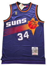 Men&#39;s Charles Barkley #34 Jersey 1992/93 Throwback Purple Uniform - $47.20