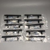 Sapphire Modern Cabinet Handle Lot of 10 Black Bar Pull SP-1009KN-96-BK - $18.95