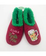 Snoozies Men&#39;s It&#39;s 5:00 at the North Pole Slippers Large 11/12 - $17.80 CAD