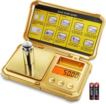 Digital Jewelry Scales For Grams And Ounces, Fuzion Gram Scale 200G/0.01G, Tare - £24.96 GBP
