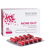 Acne Out for oily skin with acne tendency, 30 capsules - $35.53