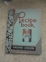 Vintage 1931 Booklet Grand Union 59th Recipe Book - £14.79 GBP