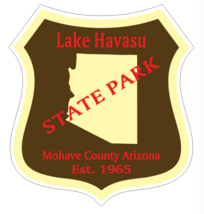 3&quot; lake havasu state park arizona bumper sticker decal usa made - £21.13 GBP