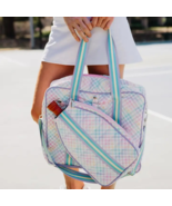 Rainbow Gingham Pickleball Paddle Bag - $118.88 CAD