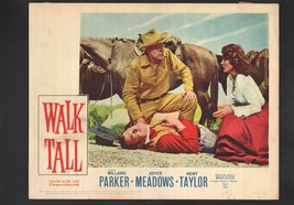 Walk Tall Lobby Card #4-1960-Willard Parker - $28.03
