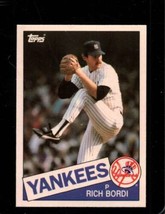 1985 Topps Traded #7 Rich Bordi Nm Yankees *AZ0469 - £1.53 GBP