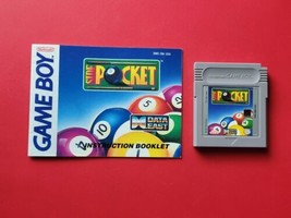 Side Pocket Game Boy Original Nintendo GB with Manual Authentic - Nice Condition - £14.71 GBP