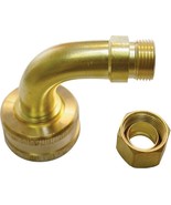 New Plumb Pak Dishwasher Brass Elbow 3/8 In. Compression X 3/4 In. Hose - $22.99