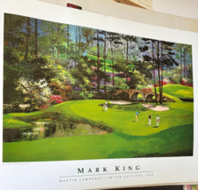 Mark King Legend of Golf Litho art - Limited edition- Augusta #11 - $894.70 MXN