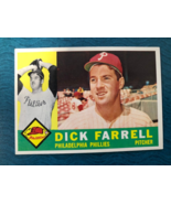 1960 TOPPS BASEBALL CARD DICK FARRELL #103 (NM) - $14.25