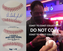 Dave Winfield New Yankees San Diego Padres signed MLB baseball COA exact proof  - £96.24 GBP