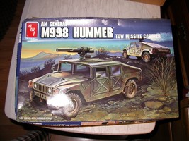 AMT Ertl 1/35 AM General M998 Hummer Tow Missile Carrier # 8672 Sealed Contents - £15.97 GBP