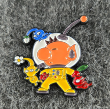 Olimar Pikmin - Enamel Pin Videogame Backpack Bag Lapel Bag Backpack - $126.39 MXN