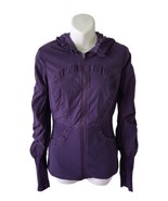 Lululemon Women&#39;s Reversible Dance Studio Jacket Hoodie Full Zip Purple 8 - $83.88