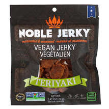 2 Bags Noble Jerky Vegan Teriyaki Flavor 70g/2.47 oz Each From Canada Fr... - $31.93