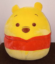 Squishmallow Winnie The Pooh Official Kellytoy Plush 14&quot; Disney Exclusiv... - £36.76 GBP