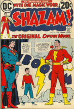 SHAZAM! #1 - THE ORIGINAL CAPTAIN MARVEL - February 1973 - DC COMICS - C... - £50.34 GBP