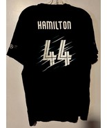 Mercedes Benz AMG Petronas F1 Lewis Hamilton #44 Sports T-Shirt-Black XL - $335.24 MXN