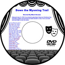 Down the Wyoming Trail 1939 DVD Movie  Tex Ritter Mary Brodel Bobby Larson Charl - £3.90 GBP