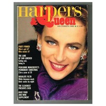 Harpers &amp; Queen Magazine December 1986 mbox98 San Lorenzo - £7.87 GBP