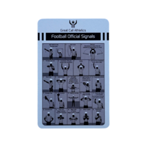 Great Call Athletics | Official NFHS Football Signal Card | NCAA NFHS Re... - £7.95 GBP