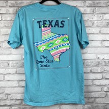 Royce Texas The Lone Star State Graphic Short Sleeve T Shirt Turquoise S... - £11.95 GBP
