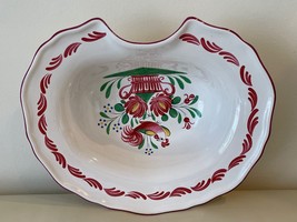 St Clement French Pottery Rooster Design 12 1/4&quot; Decorative Wall Bowl - $127.71