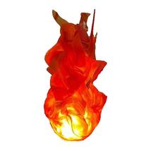 Halloween Floating Prop Fake Ghost Fire Fireball Prop For Halloween Decor Red - £14.12 GBP