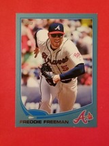 2013 Topps Walmart Blue Freddie Freeman #105  Atlanta Braves FREE SHIPPING.. - $3.49