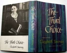 vntg 1959 BCE Elizabeth Janeway hcdj THE THIRD CHOICE study of USAs ruli... - $12.55