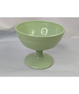 Hazel Atlas Platonite Sundae Sherbet Ice Cream Cup Green - £7.85 GBP