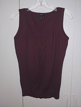 Ann Taylor Ladies Sleeveless 100% Pima Cotton Thin Knit TOP-M-TRIED ON/NOT WORN- - £7.17 GBP