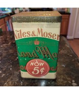 Vintage Niles &amp; Moser Handmade Cigar Tin - $24.95