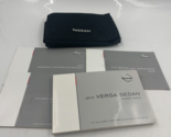 2015 Nissan Versa Sedan Owners Manual Set with Case OEM A01B33054 - $40.49