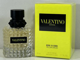 Valentino Donna Born In Roma Yellow Dream 50ML 1.7 Oz Eau De Parfum Spra... - £64.89 GBP