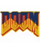 Doom Classic Retro PC Game Logo Embroidered Iron backing Patch 2.5x3.5 inch - £6.26 GBP