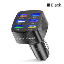 75W 6-Port USB A Fast Charging Car Socket - Power Delivery PD Auto Phone... - $8.43