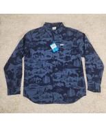 Columbia Button-Up Shirt Rogers Peak Long Sleeve Men’s Size: Medium Casual - $34.16 CAD