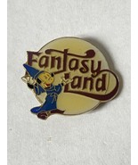 Walt Disney Disneyland Fantasy Land Mickey Mouse Sorcerer Lapel Trade Pin - $8.90