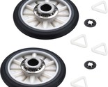 Rear Drum Support Roller Kit for Whirlpool WED4800XQ3 WED4800XQ1 WED4900XW2 - $14.98
