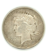 1921 Silver Peace Dollar in Very Fine VF Condition, XF IN Wear, Old Clea... - $308.05 CAD