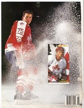 Team Canada Brett Lindros Chicago Black Hawks Ed Belfour 1994 Pinup Photos - £1.59 GBP