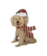 Christmas Golden Lab 24” Lighted LED Fluffy Plush Dog Puppy Holiday Time... - £62.88 GBP