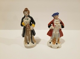 Vintage Victorian Figurines 6 inch - One stamped Occupied Japan One stamped - £11.68 GBP