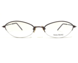 Vera Wang Petite Eyeglasses Frames V24 BB Purple Round Oval Half Rim 47-... - £52.58 GBP