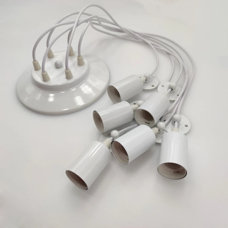 Vintage Chandelier White E27 Multi-Head Cable 1.5-3.5M For - $24.60+